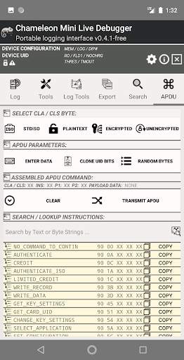 Chameleon Mini Live Debugger (Paid Version) screenshot 7
