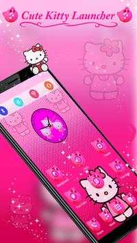 Cute Kitty Launcher screenshot 2
