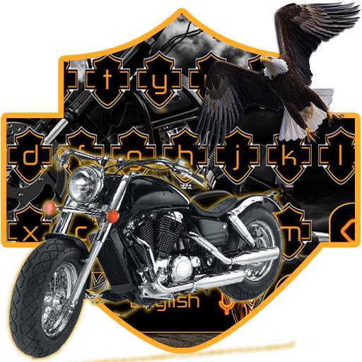 Motorcycle Driving Keyboard Theme 10001004