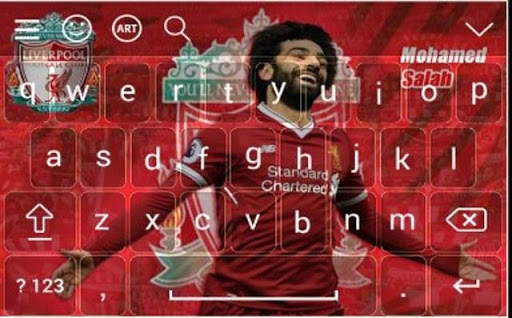 Mohamed Salah Theme Keyboard स्क्रीनशॉट 3