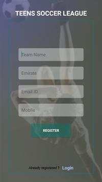 Teens Soccer League Registration screenshot 2