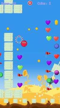 Red Foot Ball Jump screenshot 3