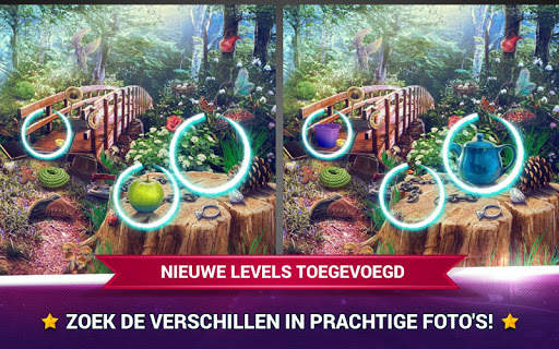 Zoek Verschillen Sprookje – Fantasie Spellen screenshot 1