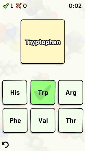 Amino Acid Quiz скриншот 6