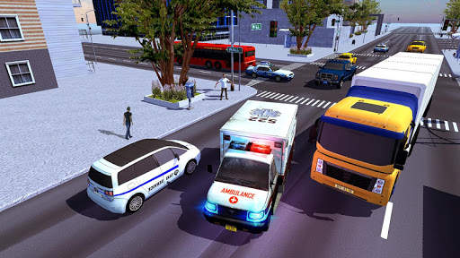 Ambulance Driving Game: Rescue screenshot 2