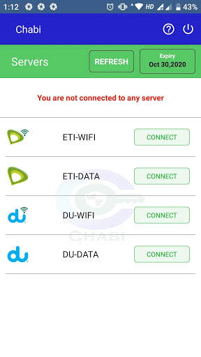 Chabi VPN screenshot 2