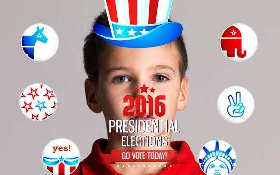 USA President Election Sticker screenshot 6