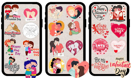Valentine's Day Stickers Love screenshot 2