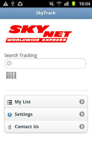 SkyNet Mobile Tracking screenshot 1