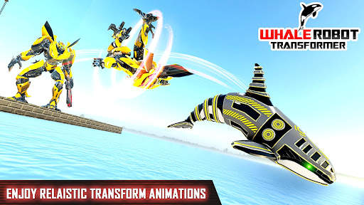 Whale Robot Transforming Games screenshot 3