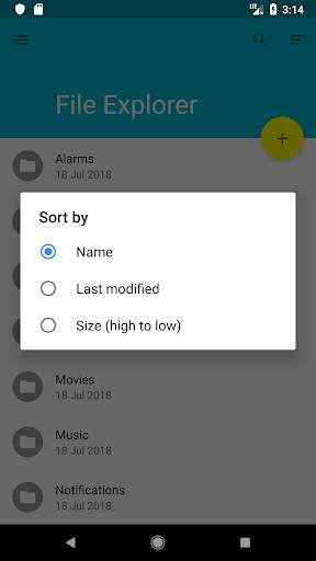 File manager screenshot 5