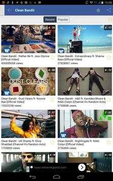 Music Videos Player for Tube screenshot 1