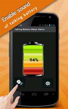 Talking Battery Meter Alerts 7 تصوير الشاشة