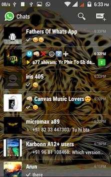 New whatsapp transparant mod screenshot 2