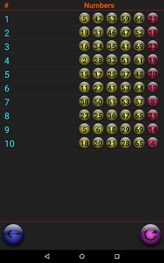 Powerball lottery screenshot 5