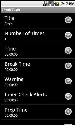 Timer ToGo скриншот 2