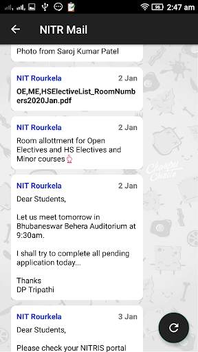 NITR Mail screenshot 7