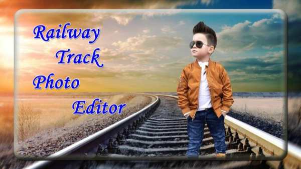 Railway Track Photo Editor screenshot 1