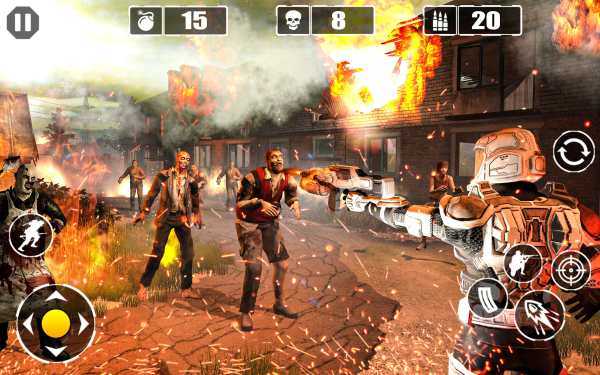 Unkilled Dead Zombie Target: Free Shooting Games screenshot 1