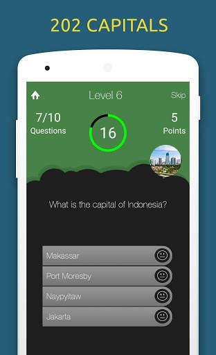 World Capitals Quiz Game: Test Your Knowledge screenshot 2