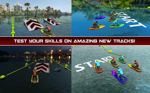 Power Boat Jet Ski Simulator: Water Surfer 3D screenshot 1
