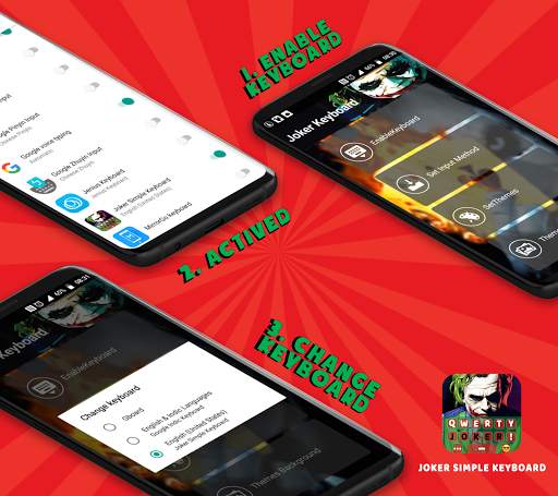 Joker Simple Keyboard स्क्रीनशॉट 1
