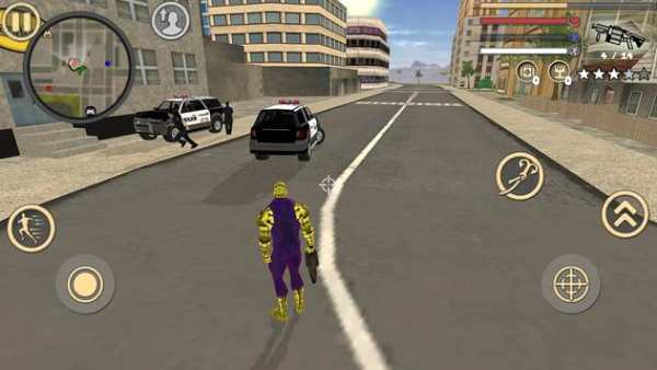 Spider Rope Hero Frog Strange Ninja Gangster Crime screenshot 3