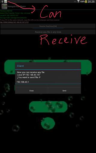 Wifi File Transfer Z screenshot 2