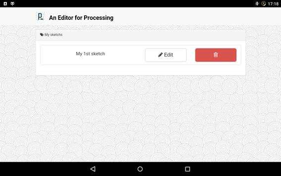 An Editor for Processing 6 تصوير الشاشة