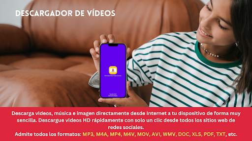 Descarga videos Redes Sociales screenshot 1