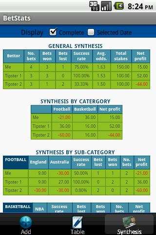 BetStats Lite - bet tracker screenshot 6