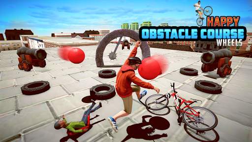 Happy Guts Glory Wheels 2020: BMX Obstacles Course screenshot 3