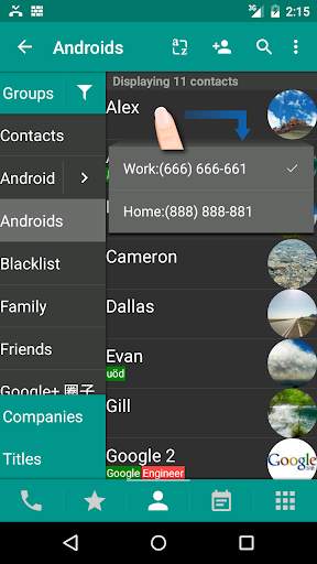 DW Contacts & Phone & SMS скриншот 3