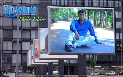 Hoarding Photo Editor - hoarding : photo frames screenshot 1