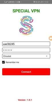 Special VPN screenshot 1