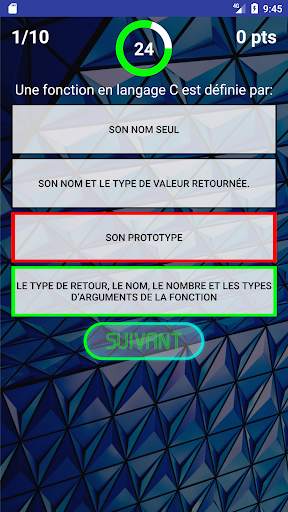 Programmation C Quiz PRO NEW screenshot 2