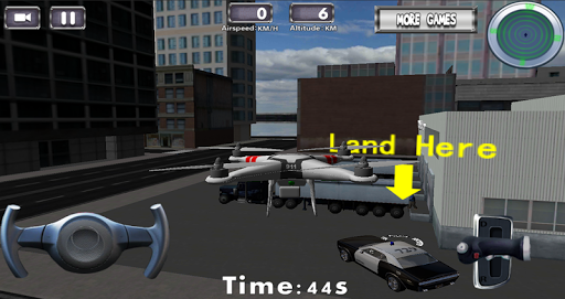 Polizia Drone Flight Simulator screenshot 12