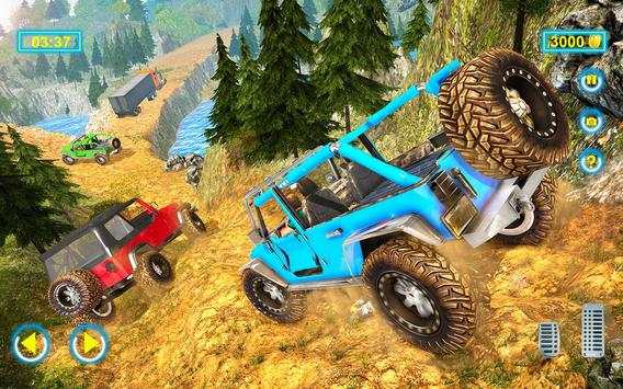Offroad Jeep Driving 4x4 Hill Adventure Driver 3D screenshot 1