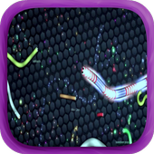 Snake vs color block  (crawling &amp; wormax.io) icon