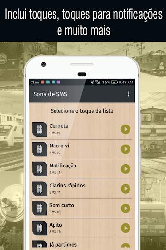 toques de trem para celular, tons e sons de trem screenshot 4