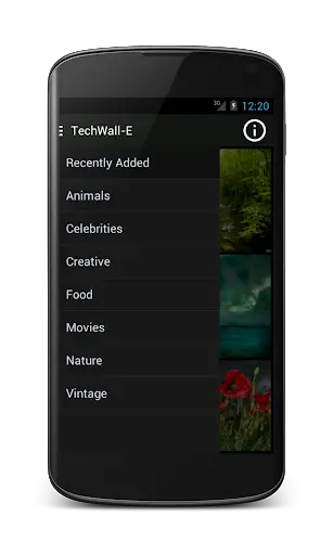 TechWall-E : The Only Custom Wallpaper Application screenshot 2