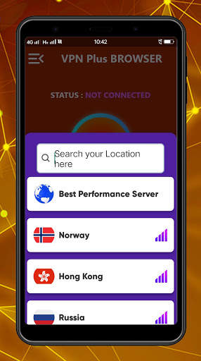 VPN Plus BROWSER - Free VPN, Unlimited VPN Proxy screenshot 2