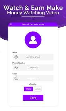 Watch Video And Earn Money - Earn Real Money स्क्रीनशॉट 5