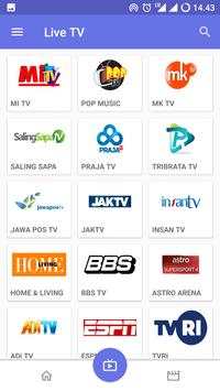 TV Online Indonesia All Channel स्क्रीनशॉट 3