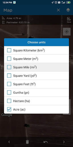 GPS Land Area Calculator- Fields Area Measurement screenshot 5