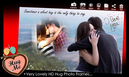 Hug Me Photo Frames 2 تصوير الشاشة