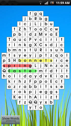 Word Search Mobile screenshot 1