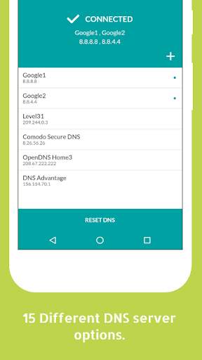 DNS Changer (no root 3G/4G/5G/WiFi) screenshot 2