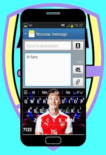 New keyboard for arsenal screenshot 3