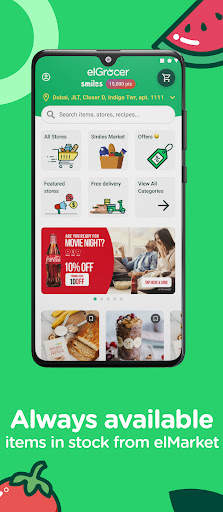 elGrocer Grocery Shopping App screenshot 1